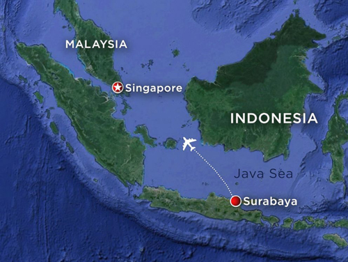 Nhiều khả năng máy bay AirAsia rơi trên biển Java ảnh 1